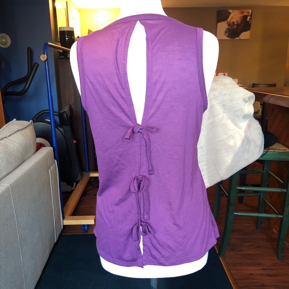 Ellie Activewear Purple Workout Tank